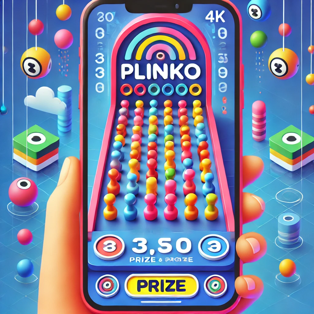 Plinko app në celular.